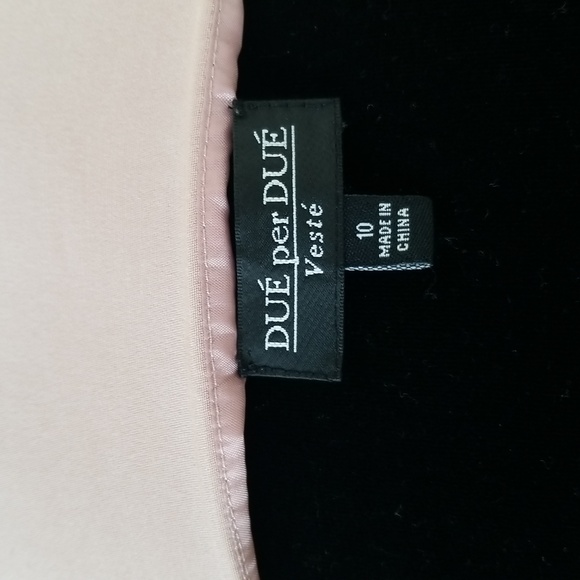 Vintage Due per Due Salmon Pink Elegant Sleeveless Dress - Picture 7 of 7